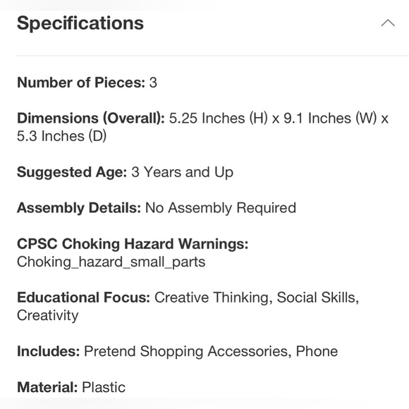 PINK Target Toy Shopping Basket - Picture 8 of 8